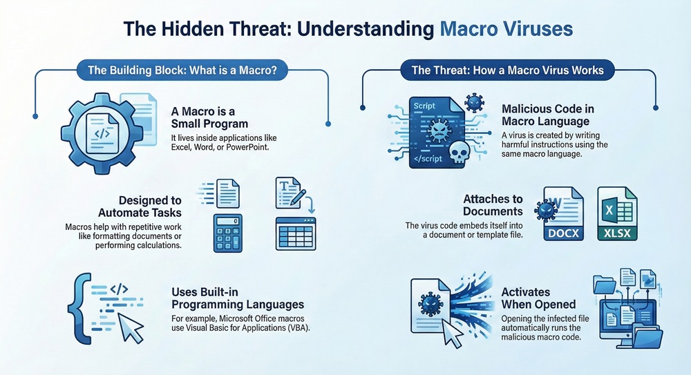 Macro Virus Infographic