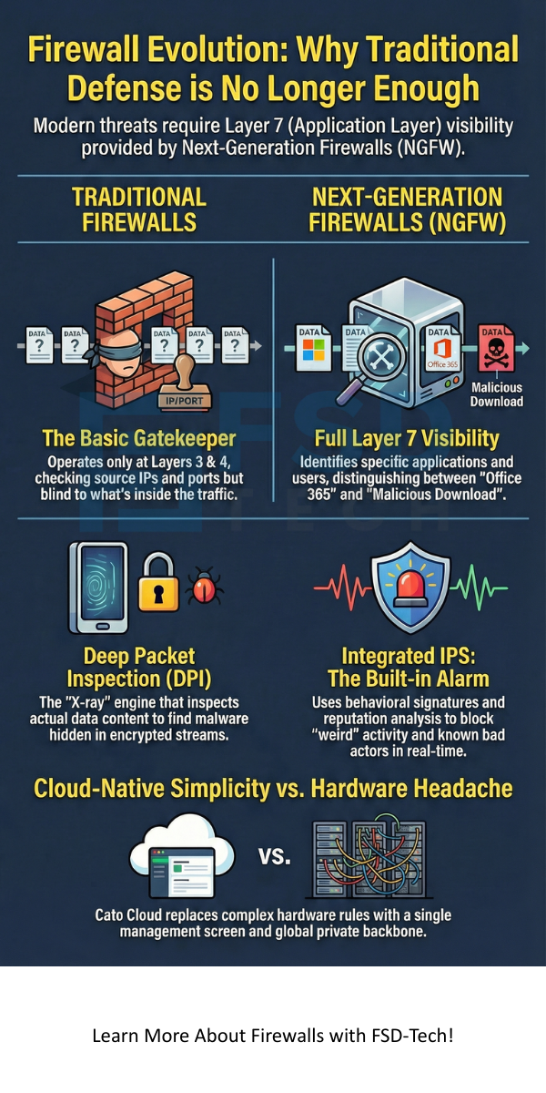 Network Firewalls vs. Next-Generation Firewalls