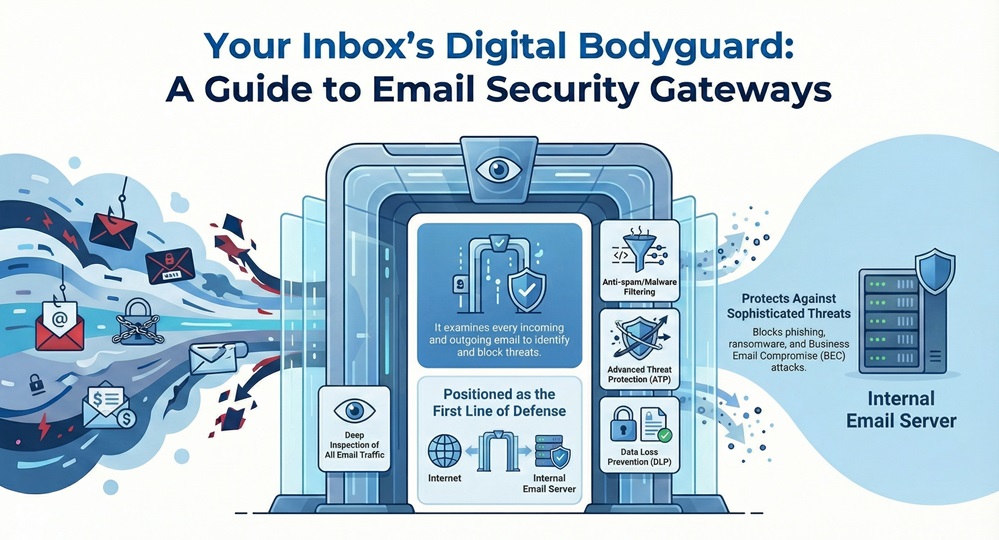 Email Security Gateway Infographic