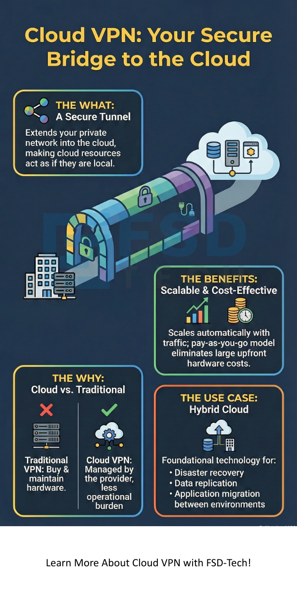 Cloud VPN Infographic