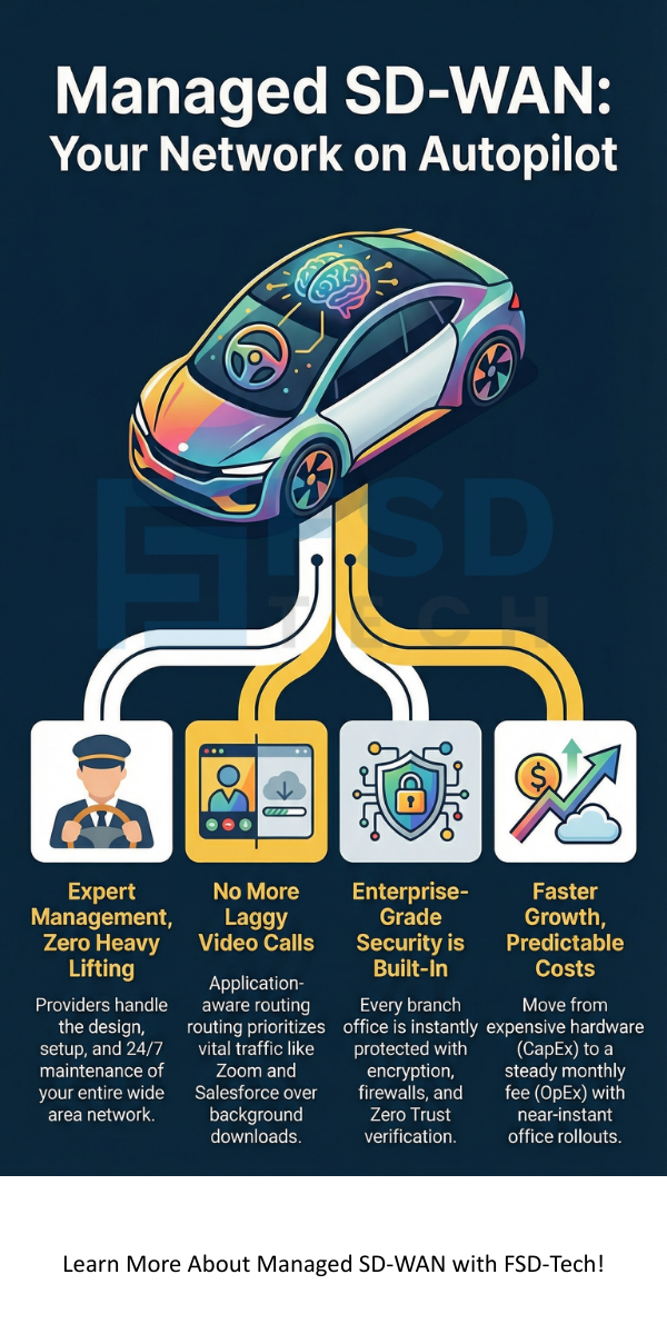 Managed SD-WAN infographic