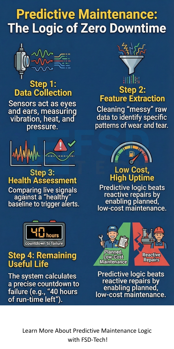Predictive Maintenance Logic infographic