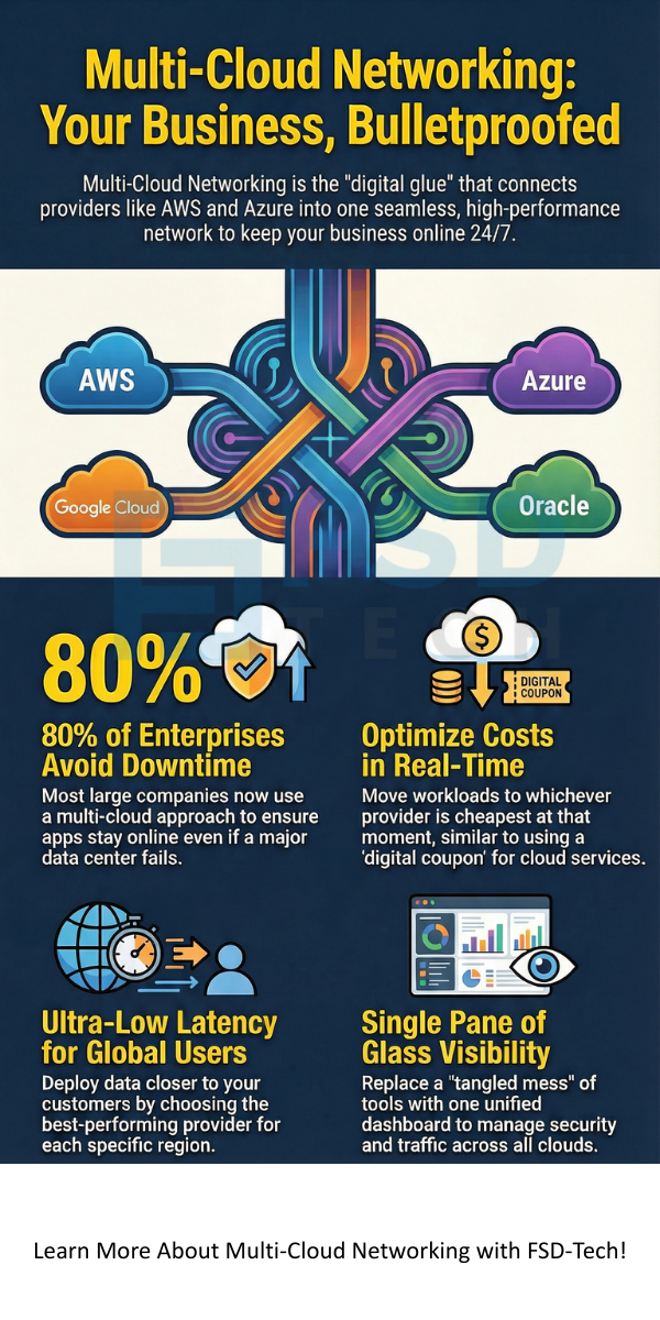 Multi-Cloud Networking infographic