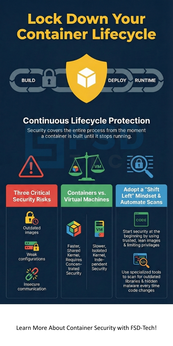 Container security infographic