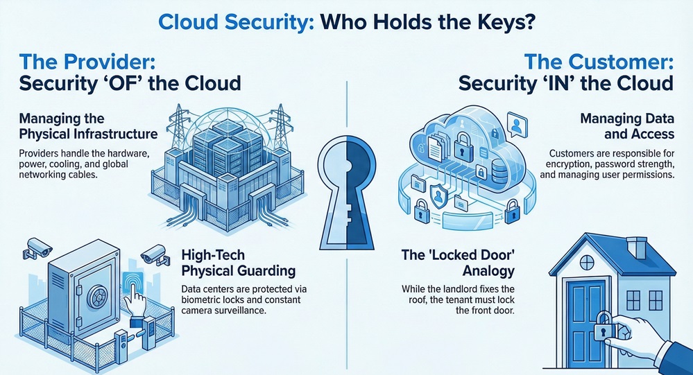 Shared Responsibility Model infographic