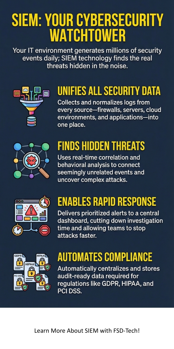 SIEM infographic