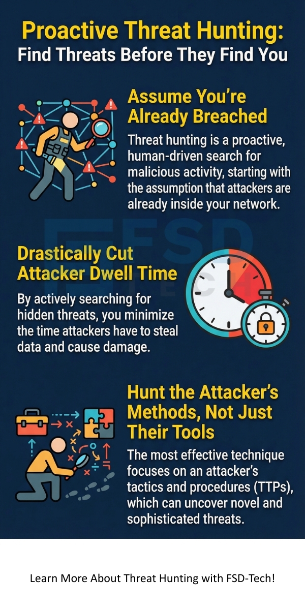 threat hunting infographic