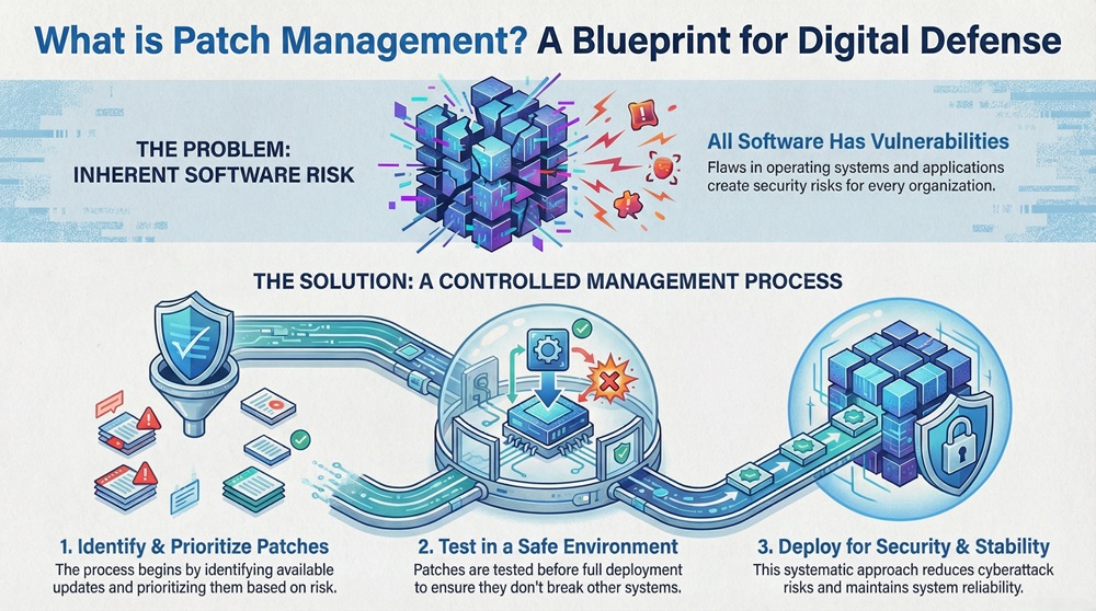 Patch management infographic