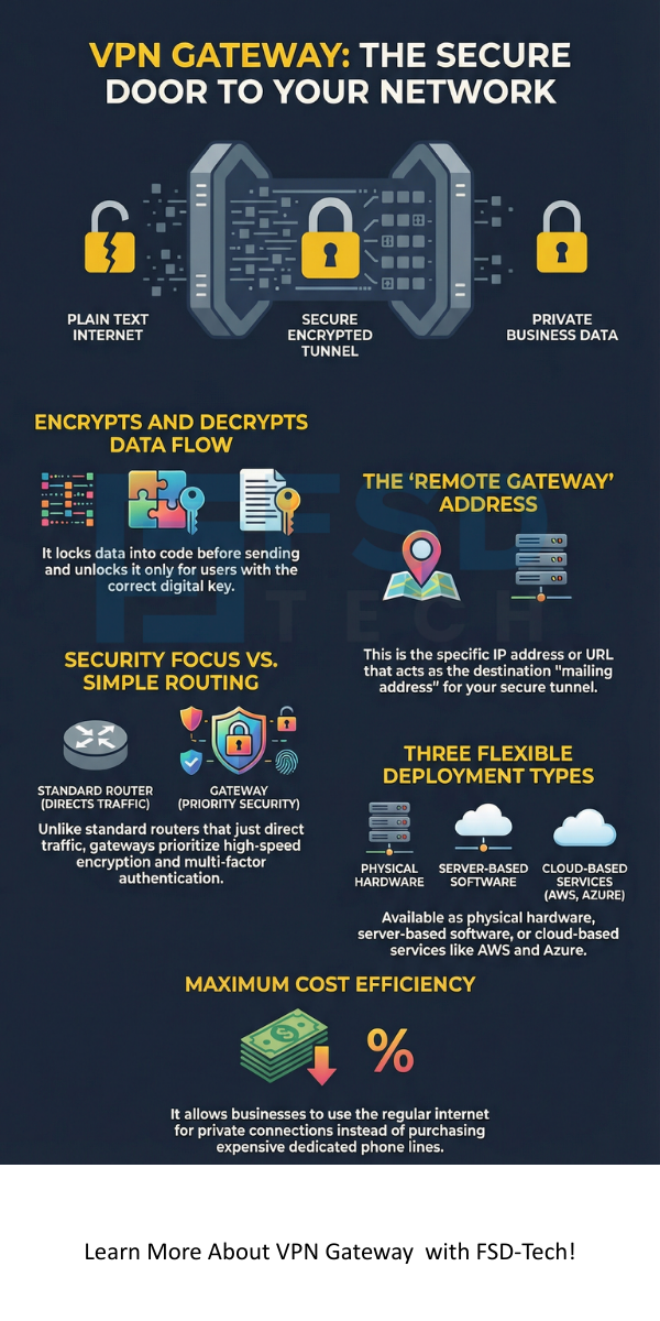 VPN Gateway infographic