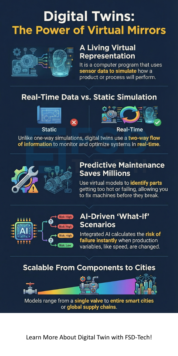 Digital Twin Infographic