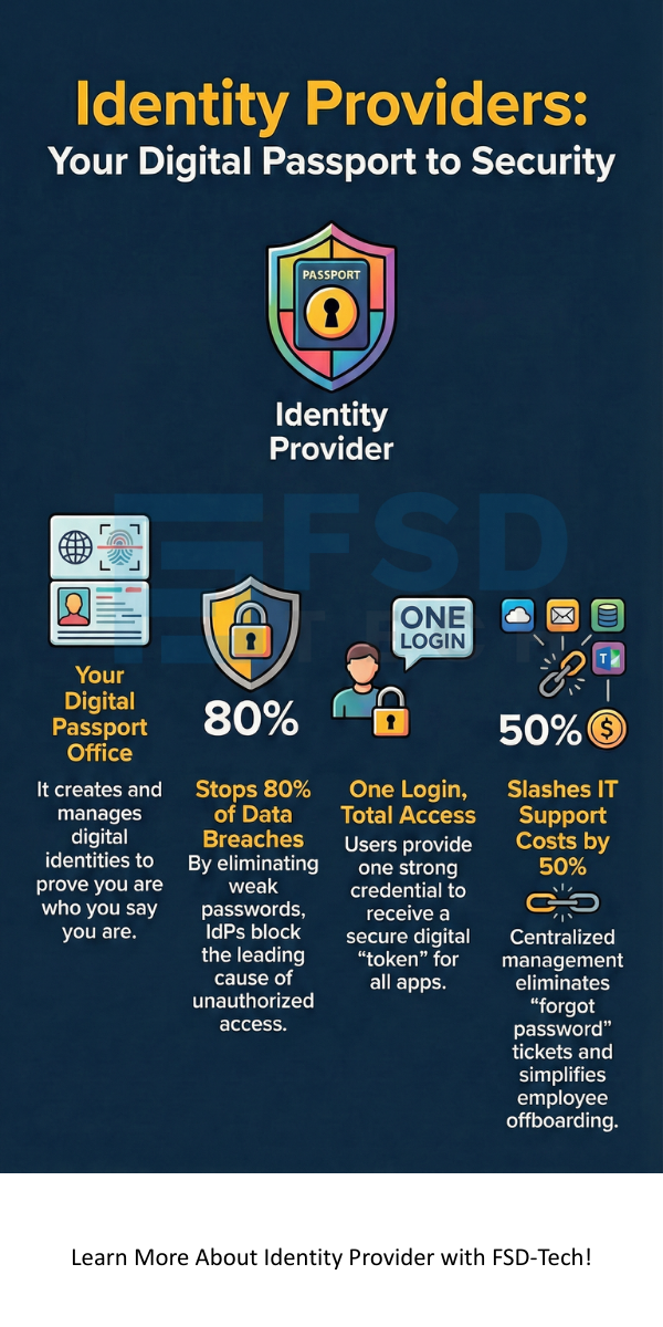 Identity Provider infographic