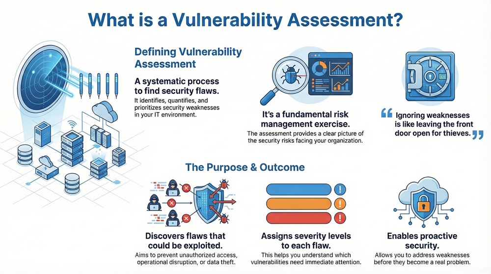 Vulnerability assessment infographic
