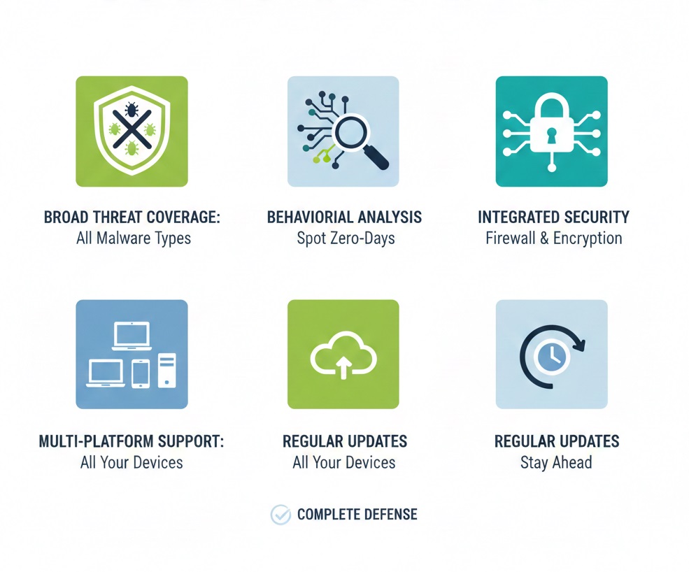Key Features of Effective Antimalware Protection